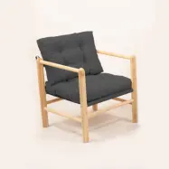 NORDVÄRK MYG03 - Antracit Garden 1-sits soffa, antracit