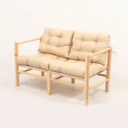 NORDVÄRK MYG04 - Cream Garden 2-sits soffa, Cream