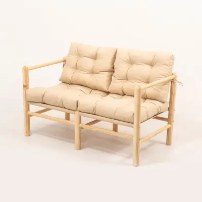 NORDVÄRK MYG04 - Cream Garden 2-sits soffa, Cream