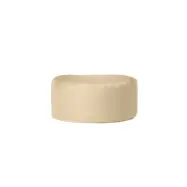 NORDVÄRK Rund utomhus sittsäck - mink polyester