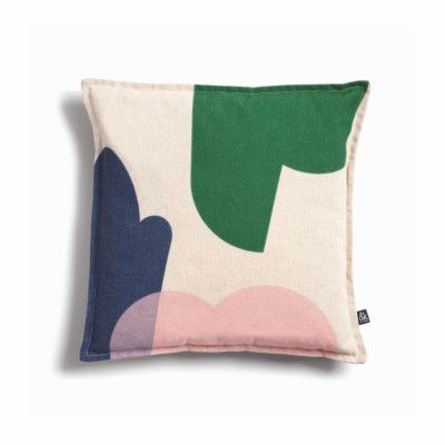 Kuddfodral Collage Kvadrat