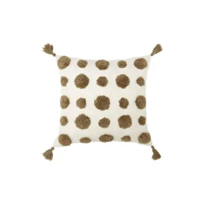 Pom Kuddfodral, Mocca 45x45cm