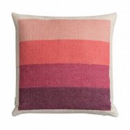 Røros Tweed Åsmund bold kudde 50x50 cm Pink-green