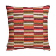 Røros Tweed Ida kudde 50x50 cm Red shades