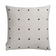 Røros Tweed Pastille kudde 50x50 cm Black and white