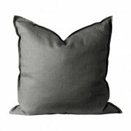 Scandi Living Calm kuddfodral linne 50x50 cm Charcoal