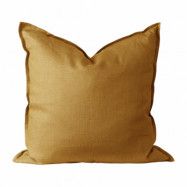 Scandi Living Calm kuddfodral linne 50x50 cm Mustard