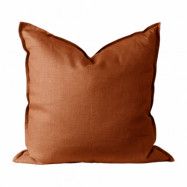 Scandi Living Calm kuddfodral linne 50x50 cm Rust