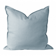 Scandi Living Calm kuddfodral linne 50x50 cm Sky Blue