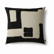 Tinted Franck kudde 55x55cm Black-white