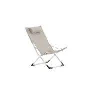VENTURE HOME Seville Hopfällbar Fåtölj - Beige Ram/Beige Kudde