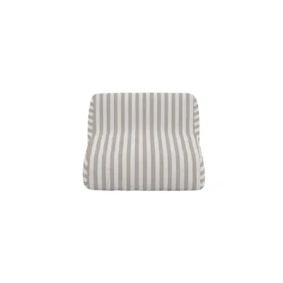 VENTURE HOME Uppblåsbar Solsäng Redang 168,5x85x51x22 cm - Vit / Beige Randig