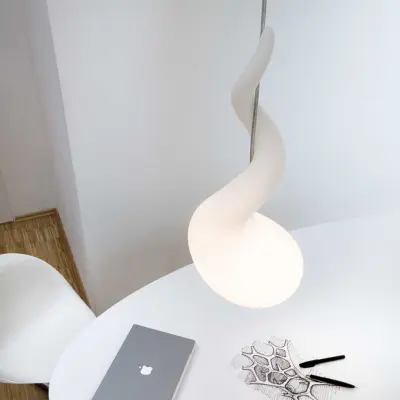 Alien M pendel, opal/silver