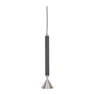 Apollo 39 pendel, svart/aluminium 51,5cm