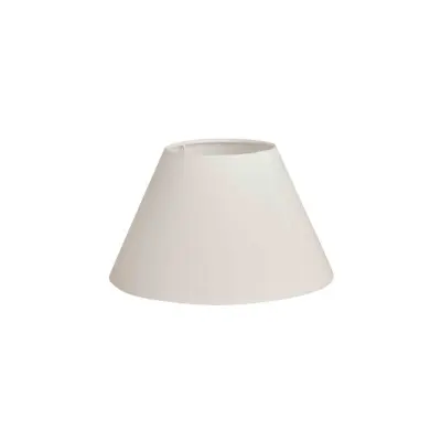 Basic Wide lampskärm 30cm White