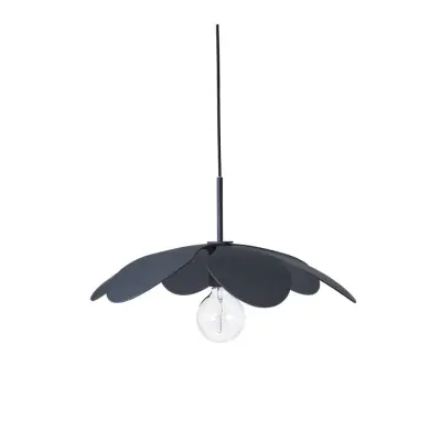 Bloom 30 pendel, mattsvart 30cm