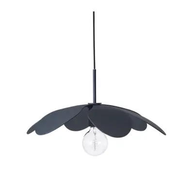 Bloom 50 pendel, mattsvart 50cm