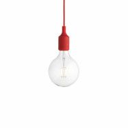 E27 Pendel LED takupphäng, Red
