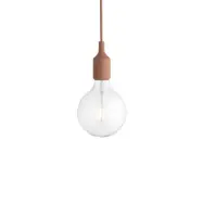 E27 Pendel LED takupphäng, terracotta