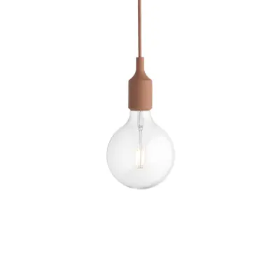 E27 Pendel LED takupphäng, terracotta