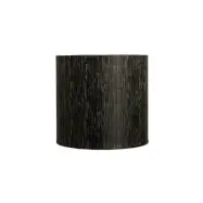 Erica lampskärm, black/gold 19cm
