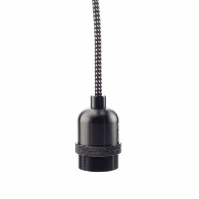 Lampsladd Aurora svartvit