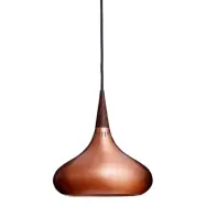 Orient P1 pendel, koppar/roseträ 22,5cm