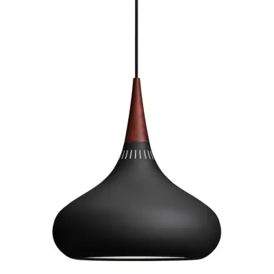 Orient P2 pendel, svart/roseträ 34cm