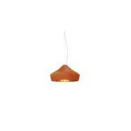 Pleat box 47 Takpendel, terracotta/guld