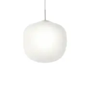 Rime pendel, grå/opal 45cm