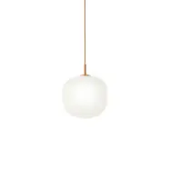 Rime pendel, orange/opal 25cm