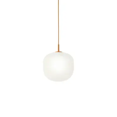 Rime pendel, orange/opal 25cm