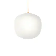 Rime pendel, orange/opal 45cm