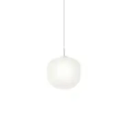 Rime pendel, vit/opal 25cm