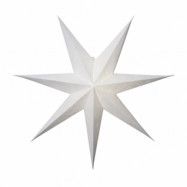 Star Trading Pappstjärna Decorus 75cm Vit
