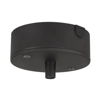 Takkopp för dosa/utvändigt montage Svart