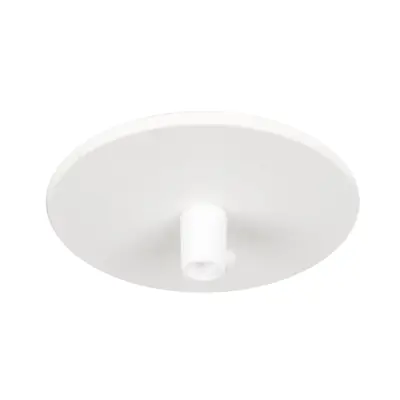 Takkopp inf. m. fjäder Vit