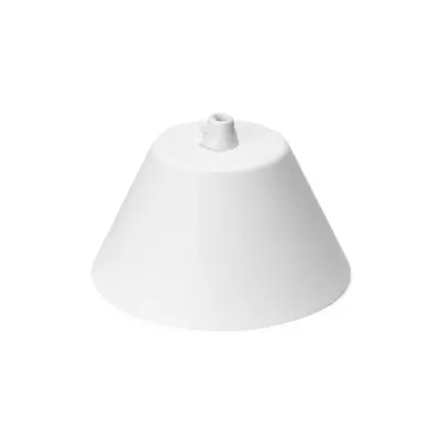 Takkopp stor vit med dragavlastare