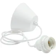 Takupphänge E27 2,1m vit