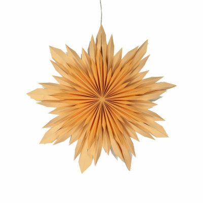 Adventsstjärna Selma 60cm Orange