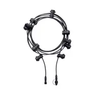 Bright ljusslinga, Svart 4,9m,utbyggnad