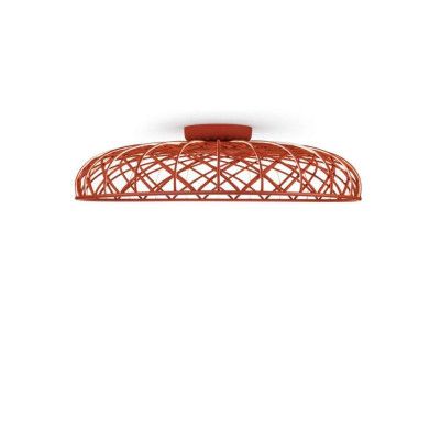 Flos - Skynest C Vägg-/Plafond Brick Red
