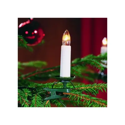 Julgransbelysning 25 varmvita LED 12m