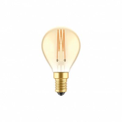 LED-lampa Golden Carbon Line Cage 3,5W E14 klot dimbar