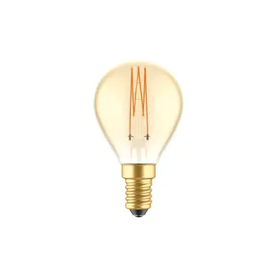 LED-lampa Golden Carbon Line Cage 3,5W E14 klot dimbar