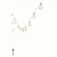 Lindby - Lampini Solcelle Ljusslinga Clear