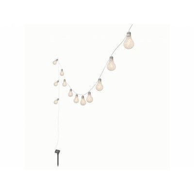Lindby - Lampini Solcelle Ljusslinga Clear