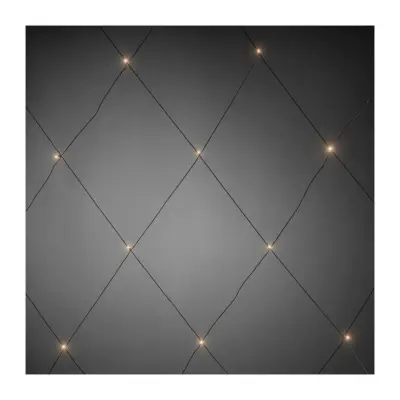 Ljusnät 96 varmvita LED 3x3m IP44