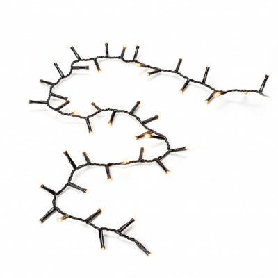 Ljusslinga cluster 600 amber LED