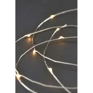 Ljusslinga String 10 m, Silver